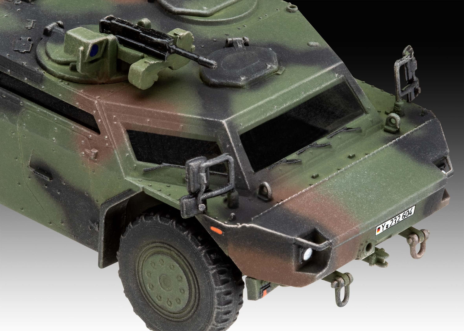 Revell 1/72 Scale German Fennek Reconnaissance Vehicle Model Kit