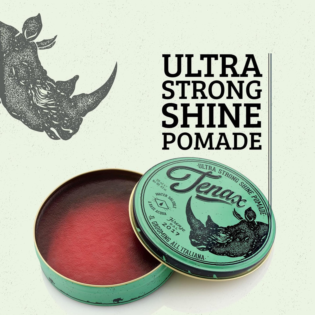 Tenax Extra Strong Pomade 125ml with Lavender Scent for Men
