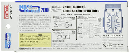 FineMolds 1/700 Nano Dreadnought Series Ammunition Box Set