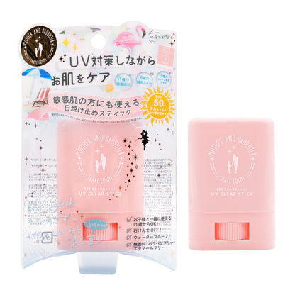 MOTHER AND DAUGHTER Clear UV Stick EX SPF50+ PA++++ 15g