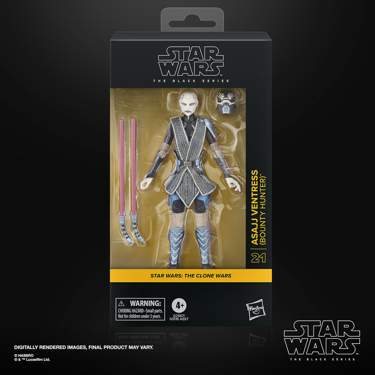 Star Wars Asajj Ventress Action Figure 15cm Collectible