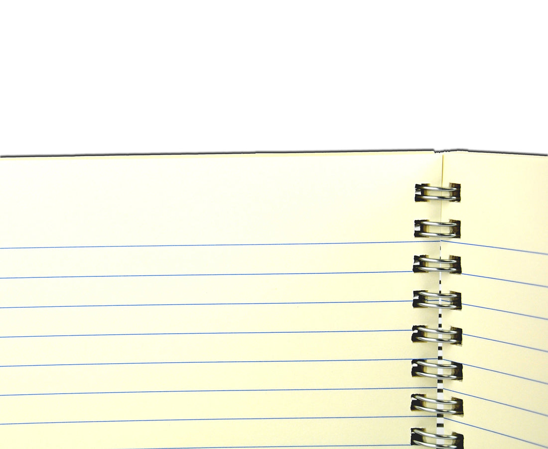 LIFE Vincent A5 Notebook with 8mm Ruled Lines in Red