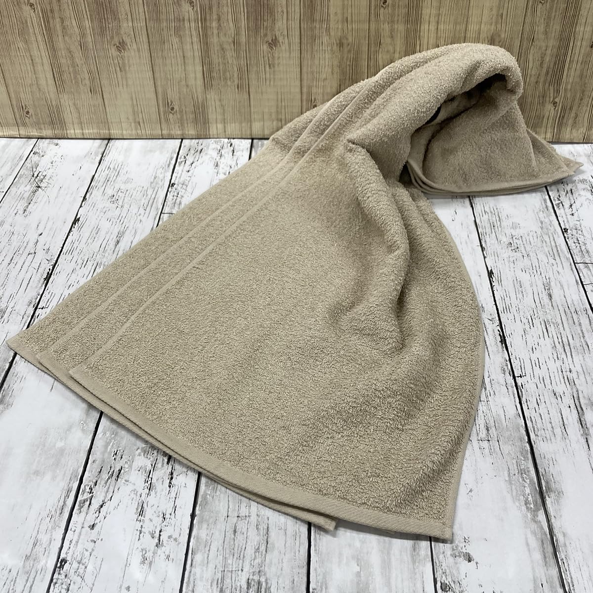 IMAMURA Face Towel Set Beige 34x85cm Ideal for Daily Use