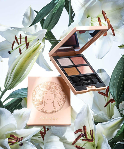 Celvoke Vattic Eye Palette EX15 Sensual Gaze 4-Color Eyeshadow