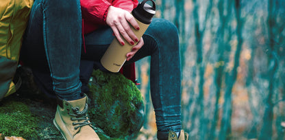 TIGER Lightweight Stainless Steel Water Bottle 800ml with Handle