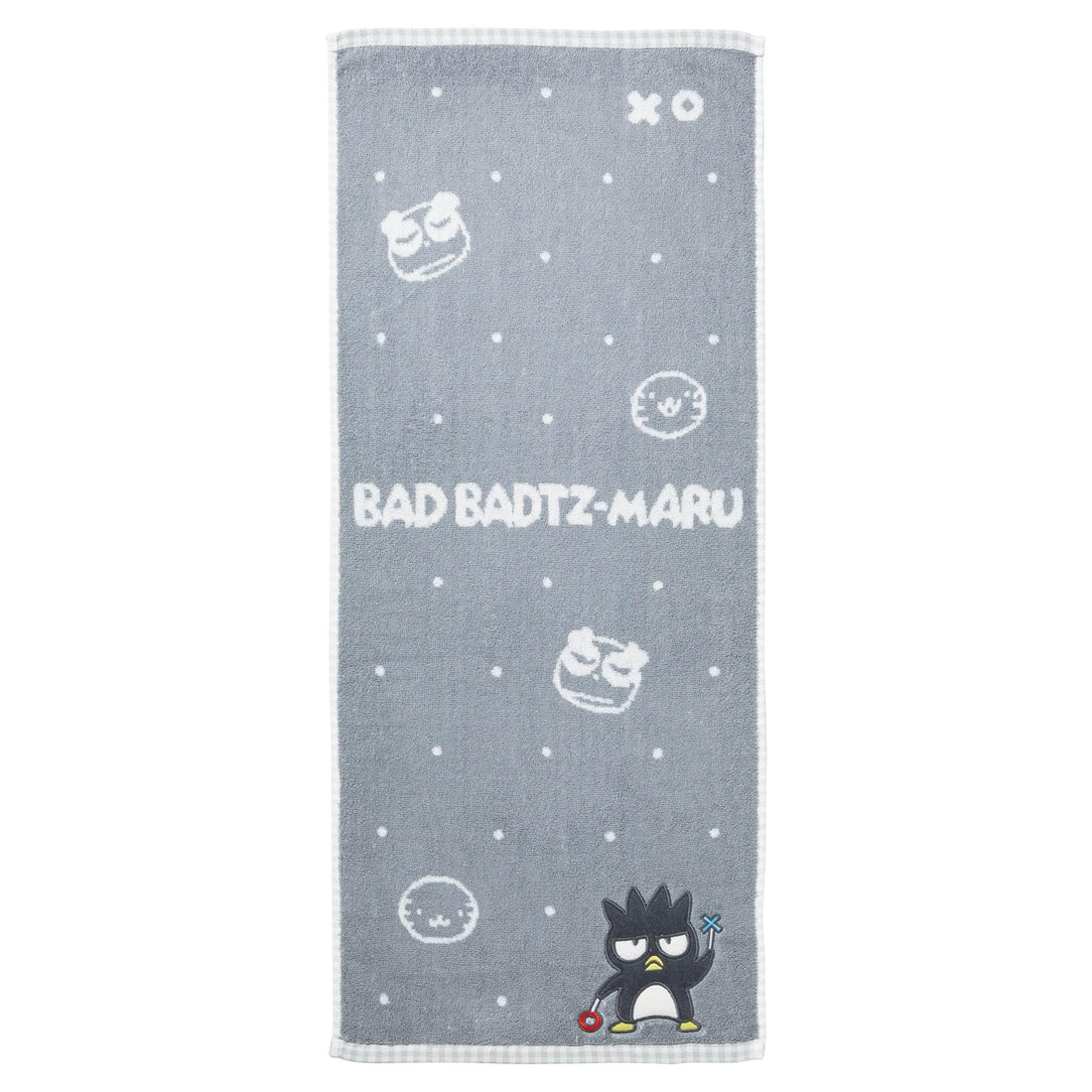 Marushin Face Towel Sanrio Bad Badtz-Maru Antibacterial and Odor Resistant