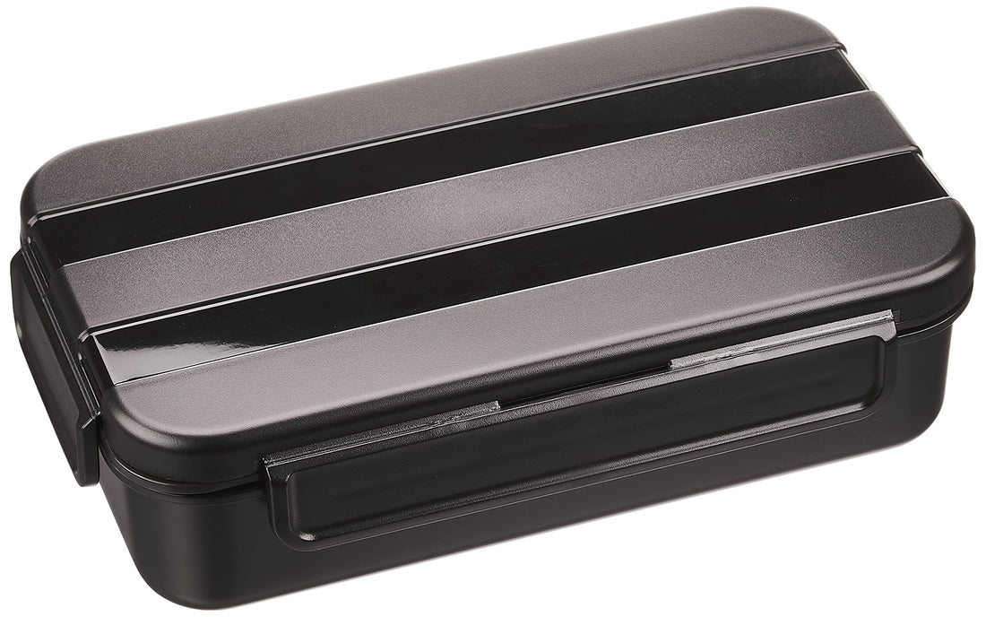 Paarukinzoku Bento Box One-Tier Made in Japan Microwave Safe Black