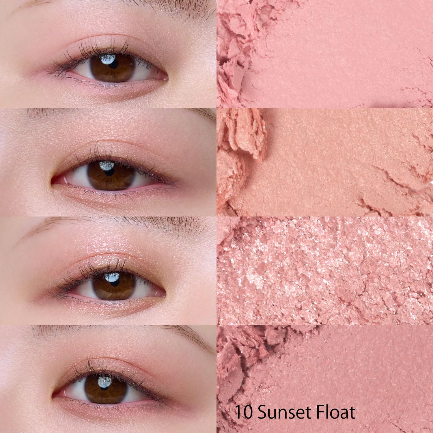 to/one Petal Float Eye Palette 10 Sunset Float Eyeshadow Palette