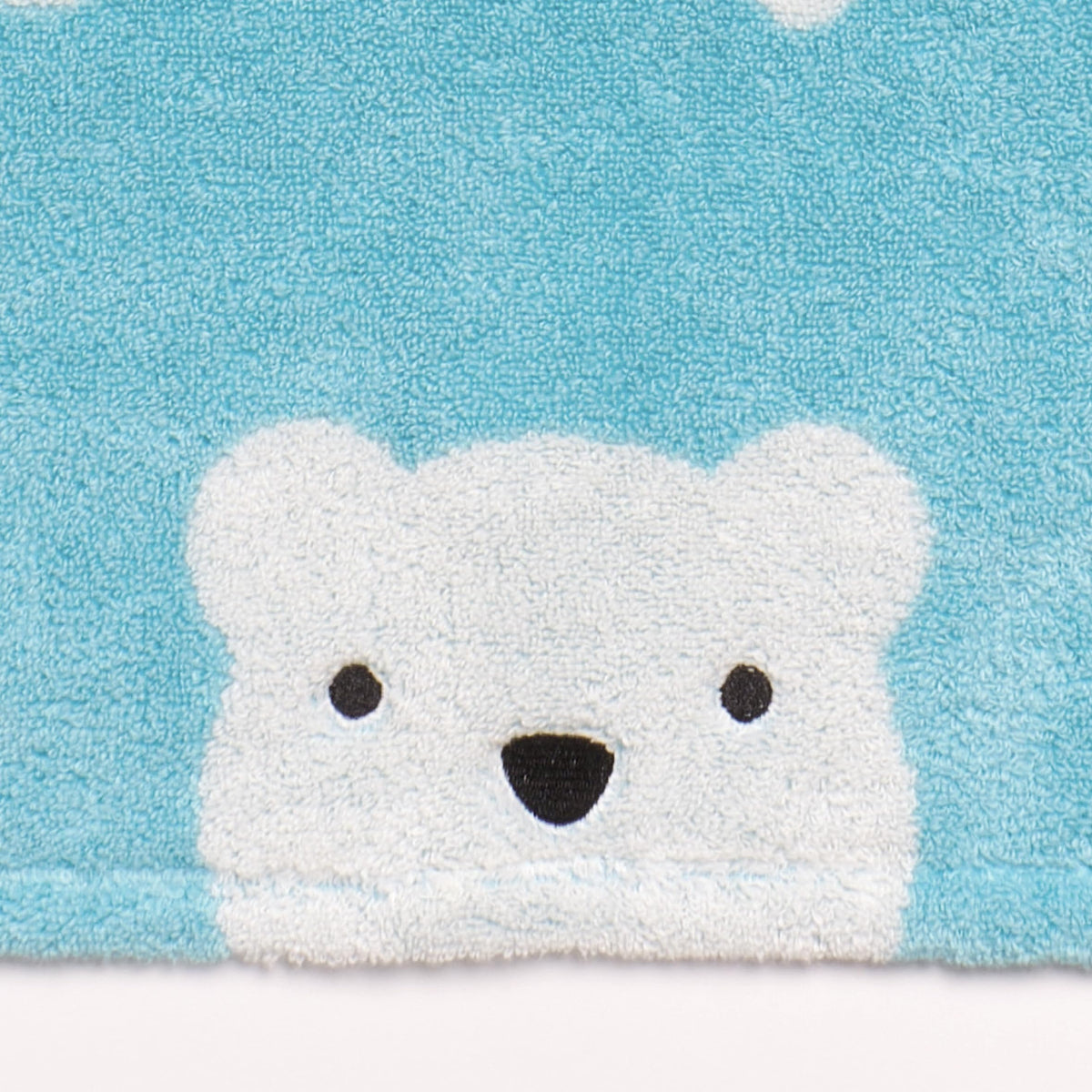 Nishikawa Face Towel 34X75cm Made with Soft Cotton Blue