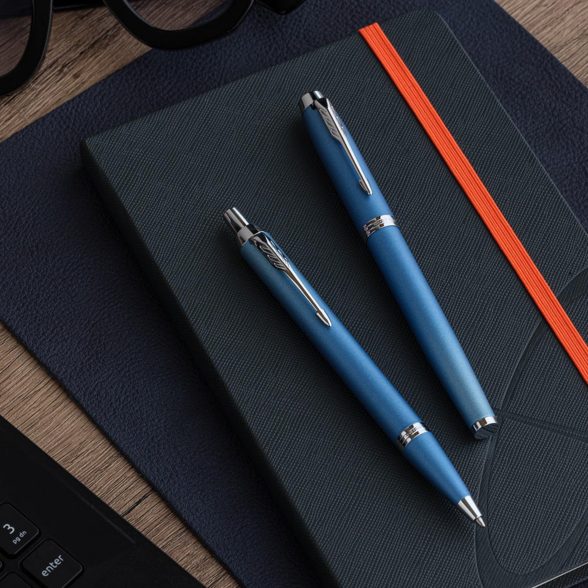 PARKER IM Writing Rituals Ballpoint Pen Blue CT Medium Point Gift Boxed