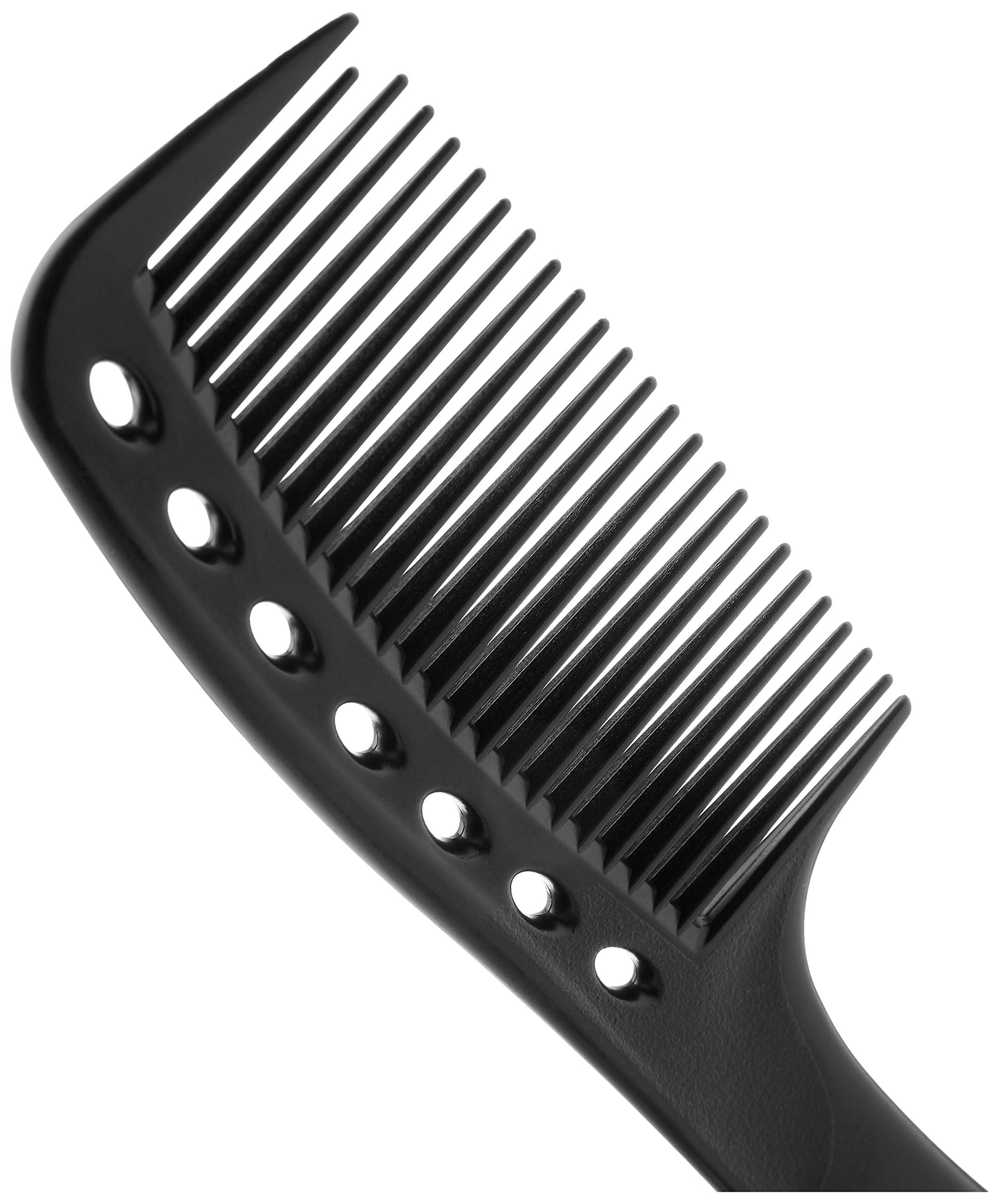 Y.S.PARK Self-Standing Jumbo Comb YS-601 Black for Effortless Styling