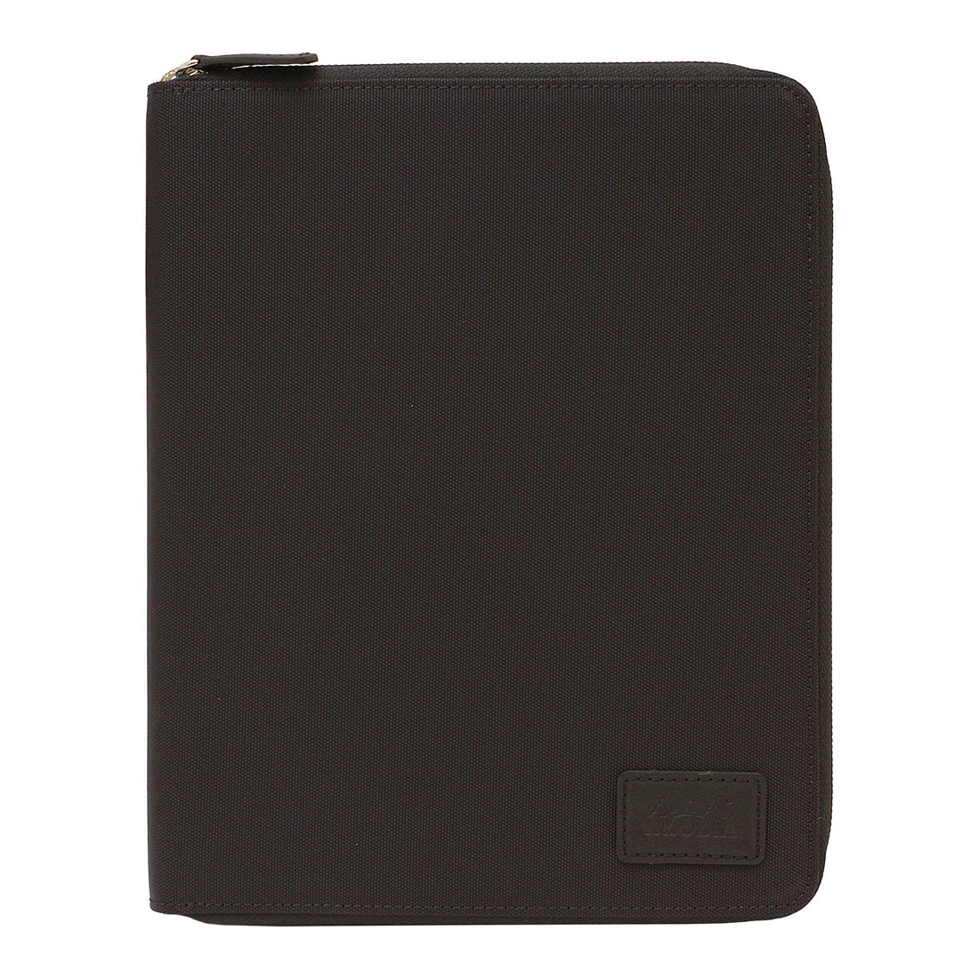 RHODIA Notebook Round Zip Case with Orange Graph Paper