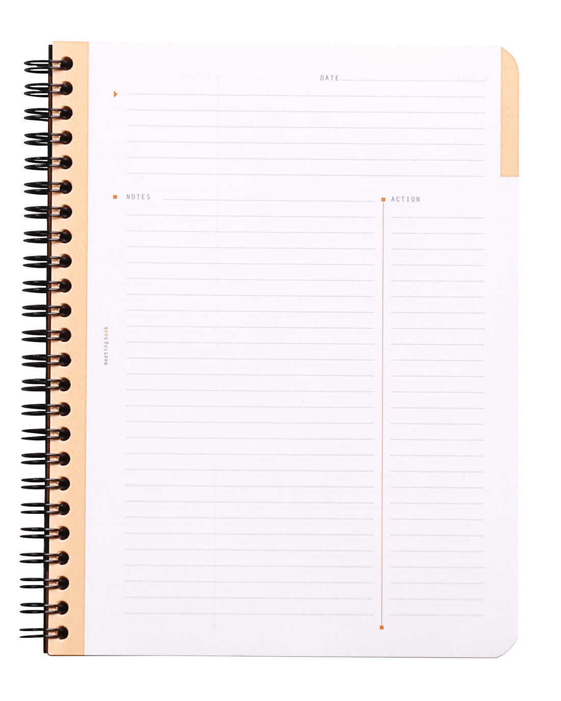 RHODIA Meeting Book Classic, Black, 160 Pages