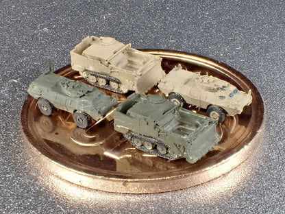 Fire Starter 1/700 Modern US M9 &amp; M1117 Military Vehicle Model Kit