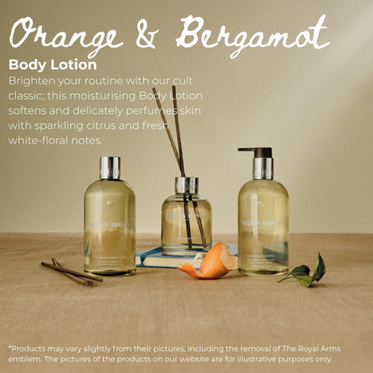 MOLTON BROWN Orange &amp; Bergamot Body Lotion 300ml Hydrating Moisturizer