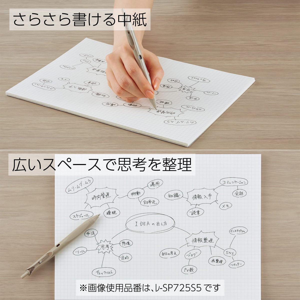 KOKUYO Report Paper B5 Campus Spread Paper 50 Sheets Set