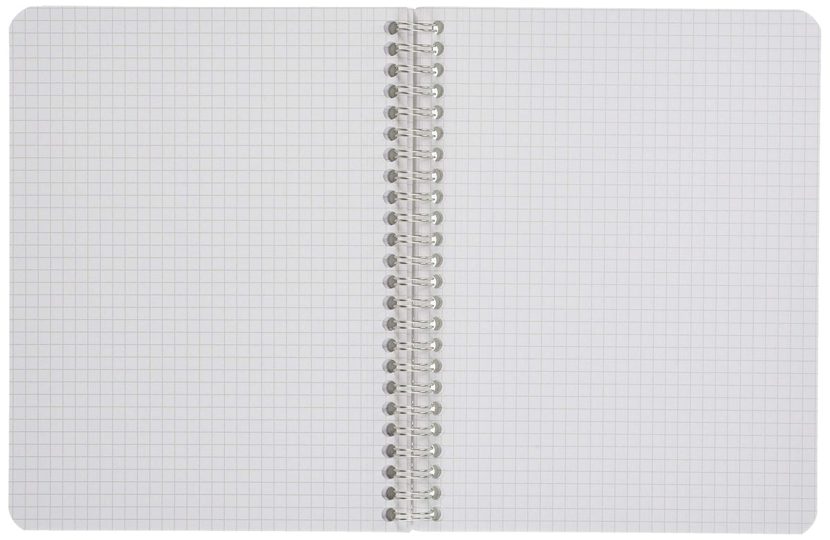 RHODIA A5 Double Ring Notebook with Water-Resistant Cover 160 Pages