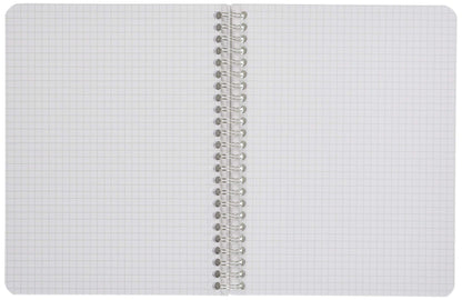 RHODIA A5 Double Ring Notebook with Water-Resistant Cover 160 Pages