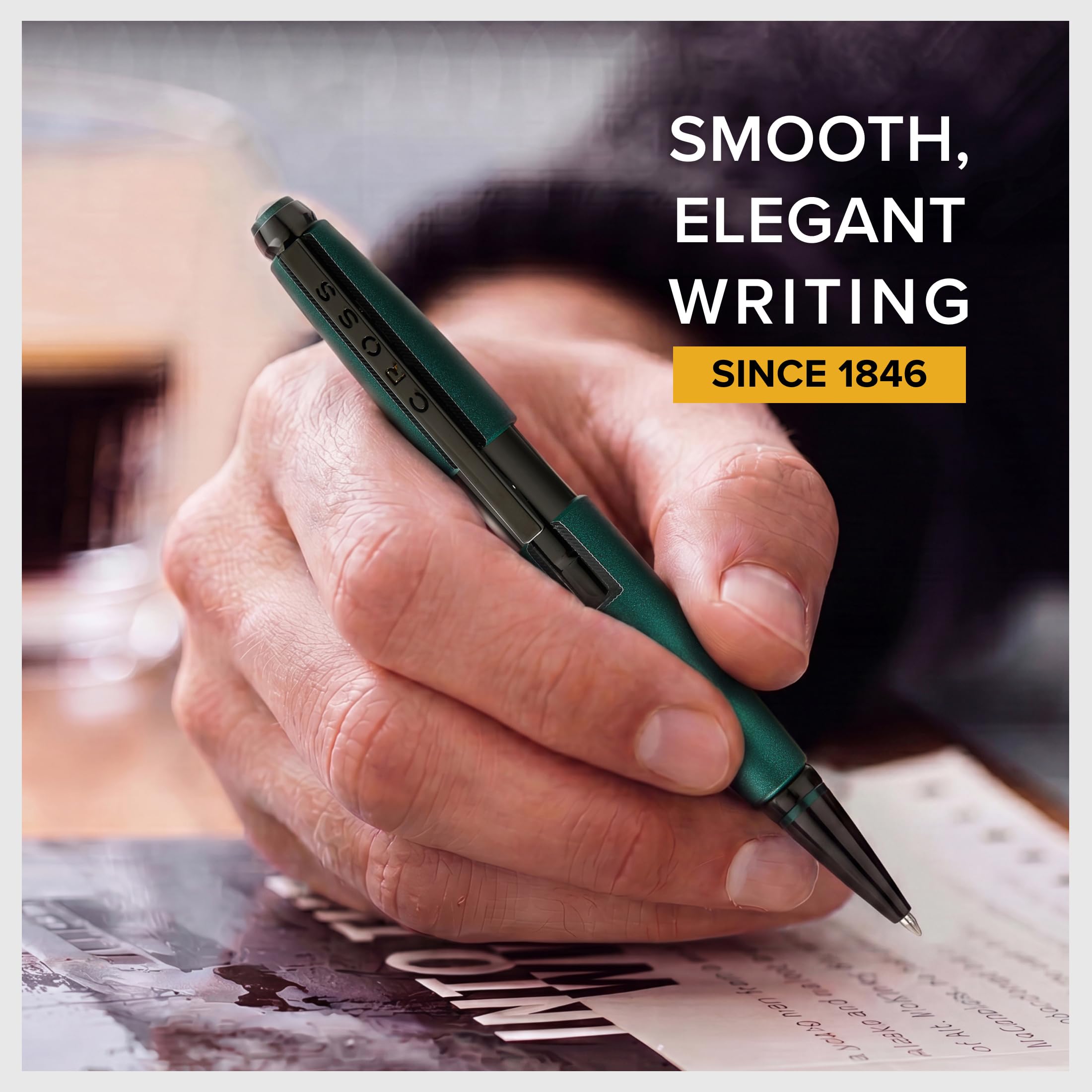 Cross Edge Ballpoint Pen Matte Green Lacquer