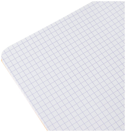 RHODIA Double Ring Notebook A5 160 Pages Water-Resistant Cover Orange