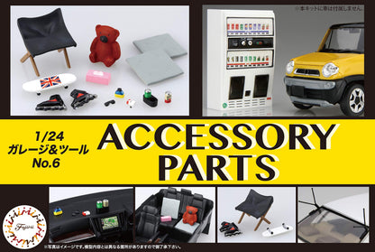 FUJIMI 1/24 Garage &amp; Tool Series No.6 Accessory Parts Set
