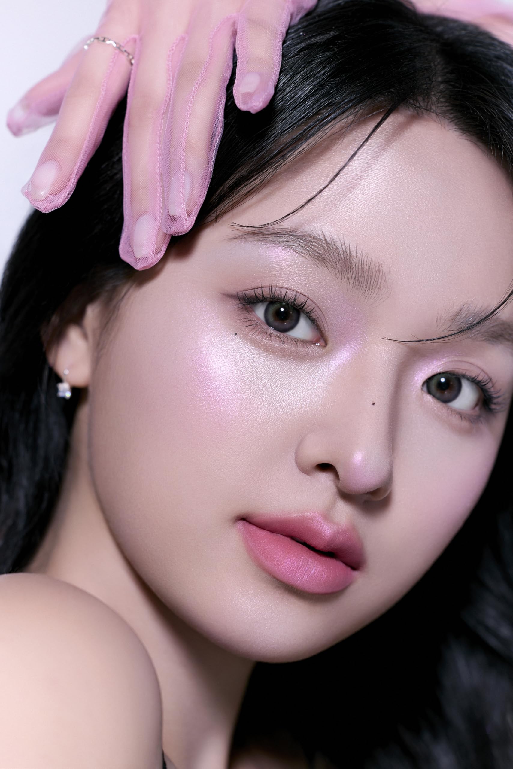 mude Highlight Face Filler Highlighter PO01 Disco Powder Glow