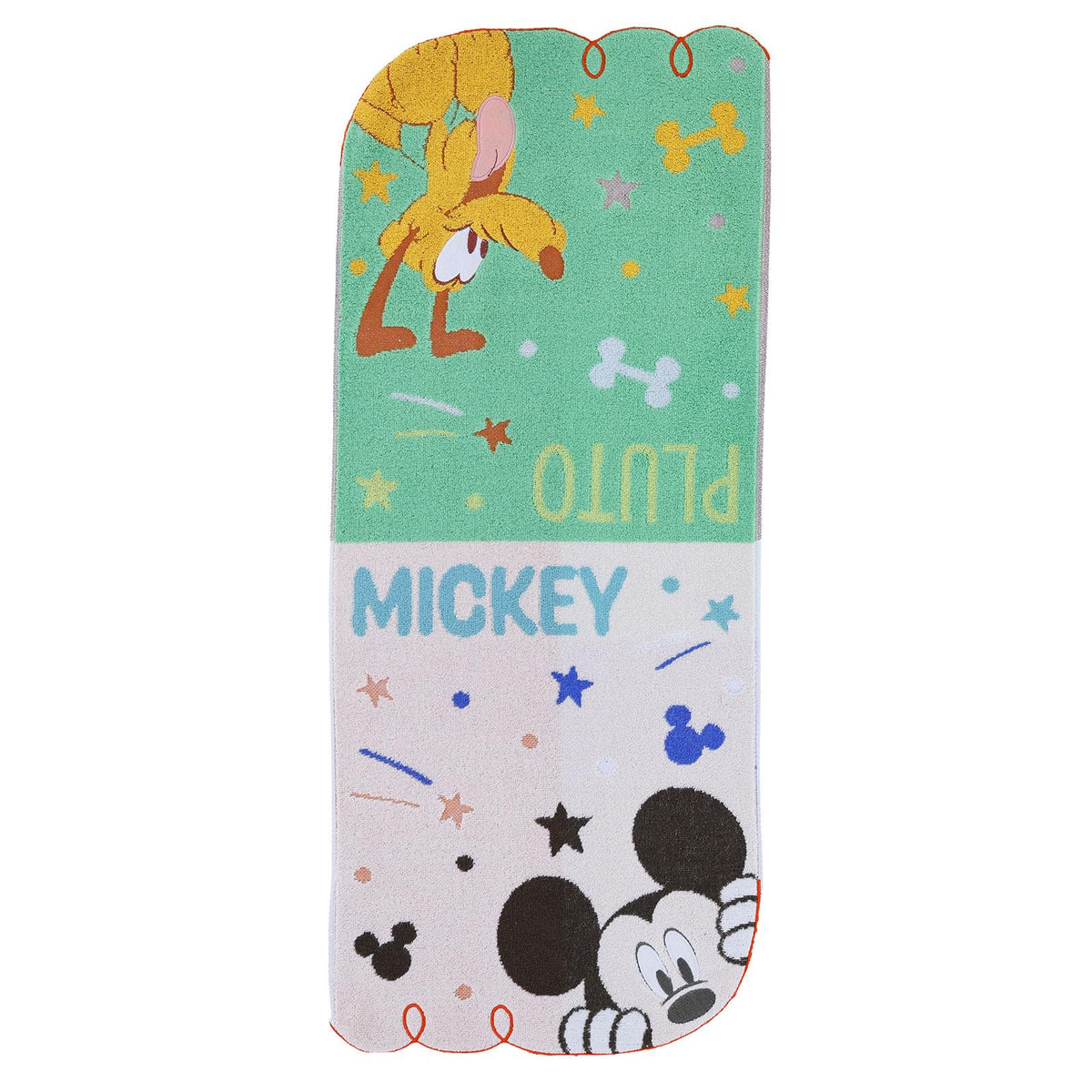 Marushin Face Towel Disney Mickey Mouse 100% Cotton Antimicrobial Gift