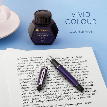WATERMAN Ink Bottle Black 50ml Premium Quality Ink