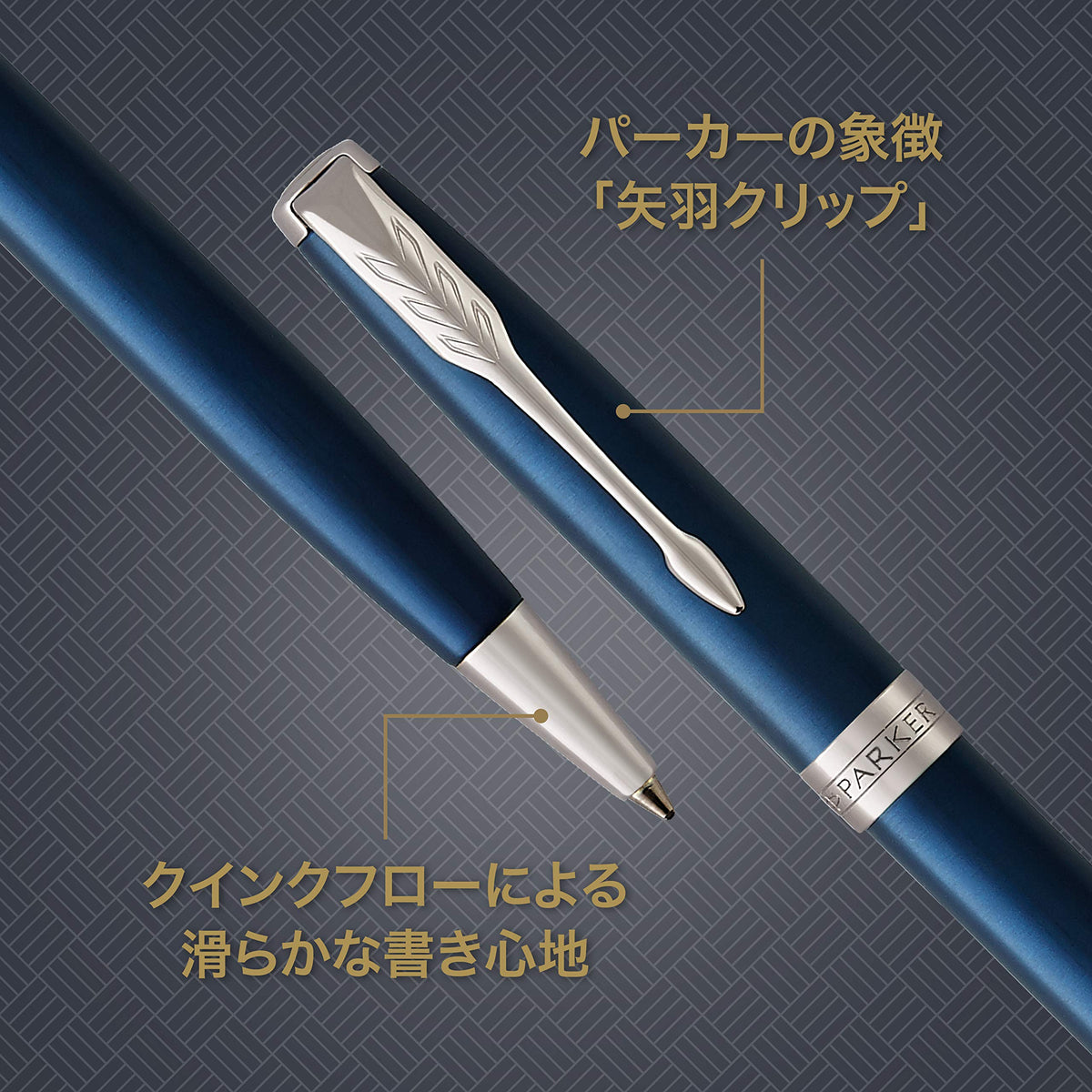 PARKER Sonnet Blue Lacquer Ballpoint Pen with Gift Box