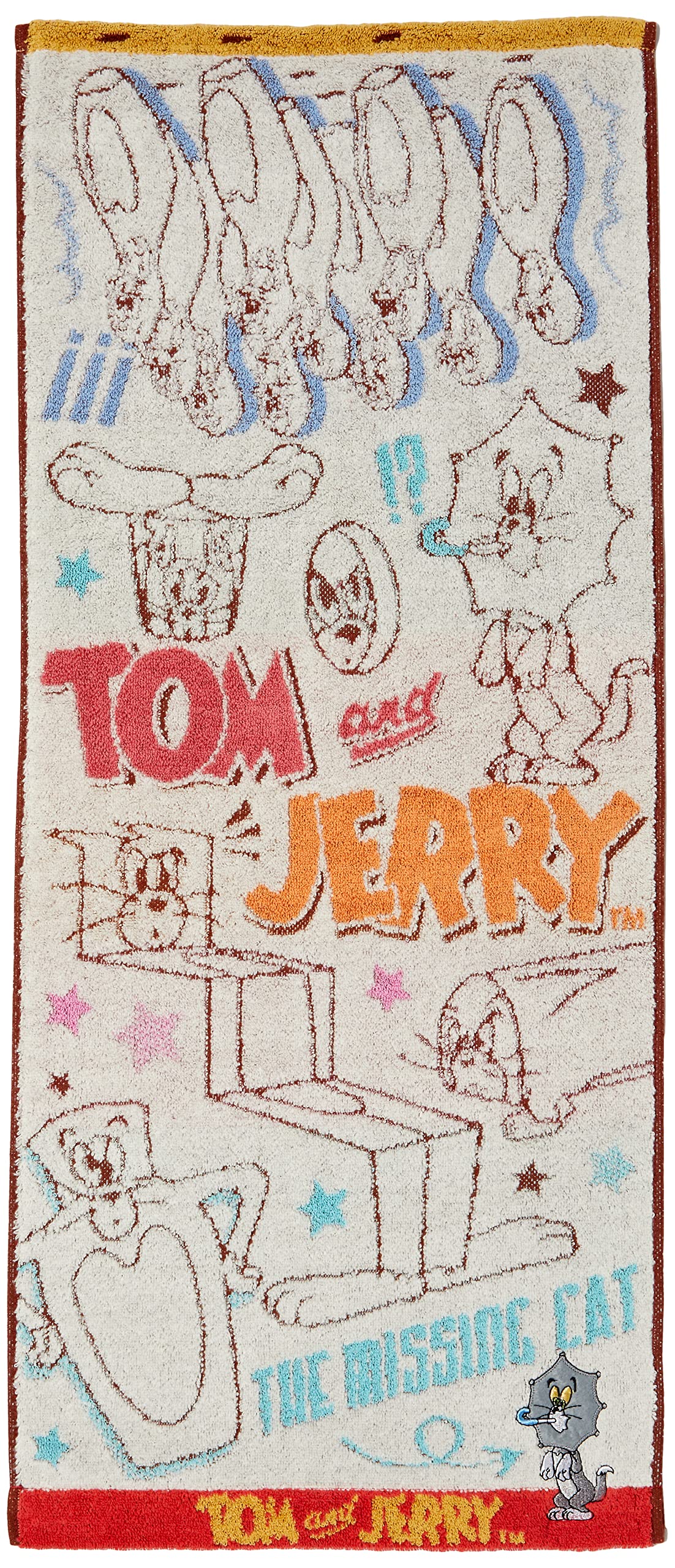 Marushin Face Towel Tom and Jerry Mistake Tom Cotton Antimicrobial