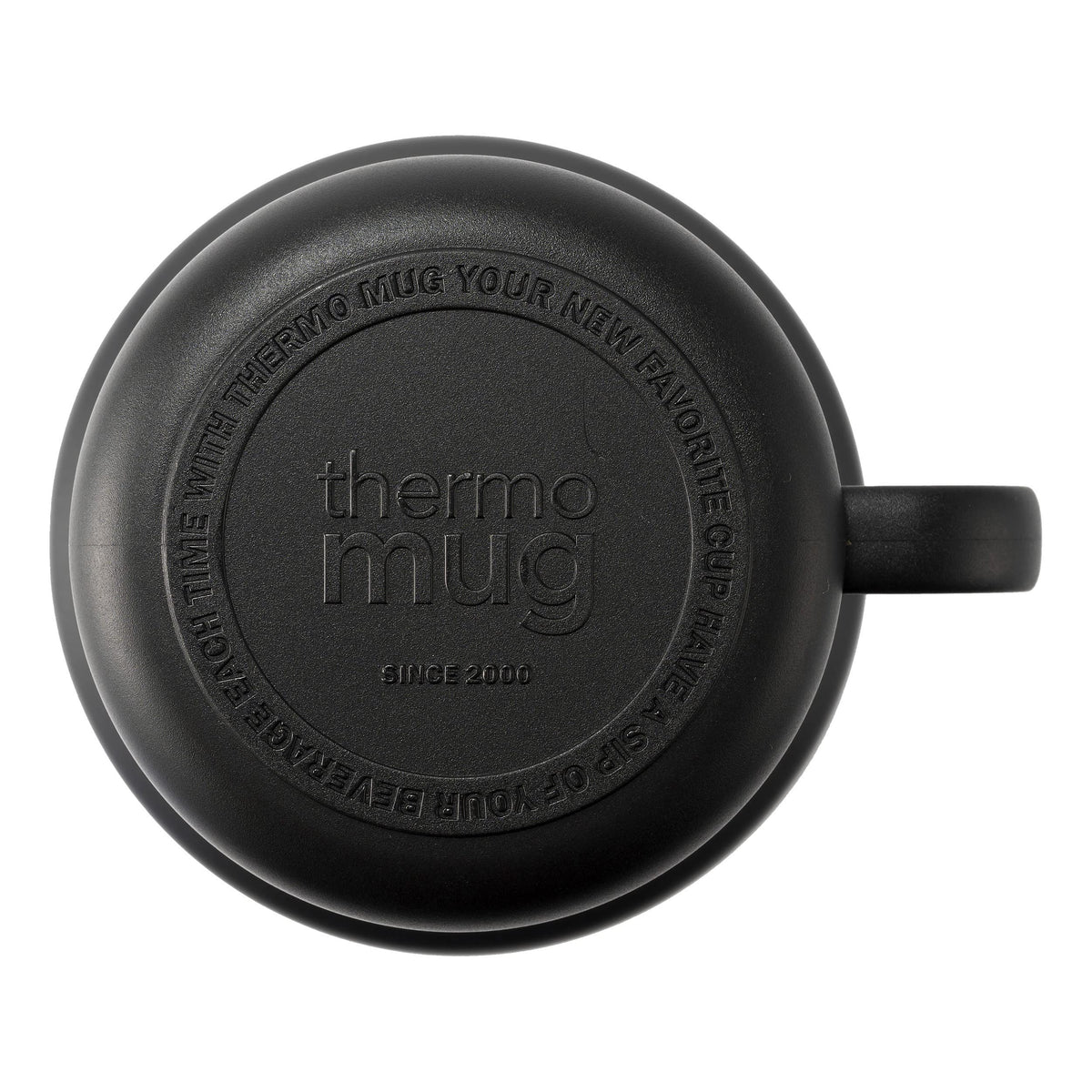 THERMO MUG Trip Bottle L 1L Black for Everyday Use