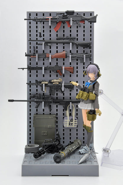 TOMYTEC Little Armory LD008 Gun Rack C Scale Model Kit