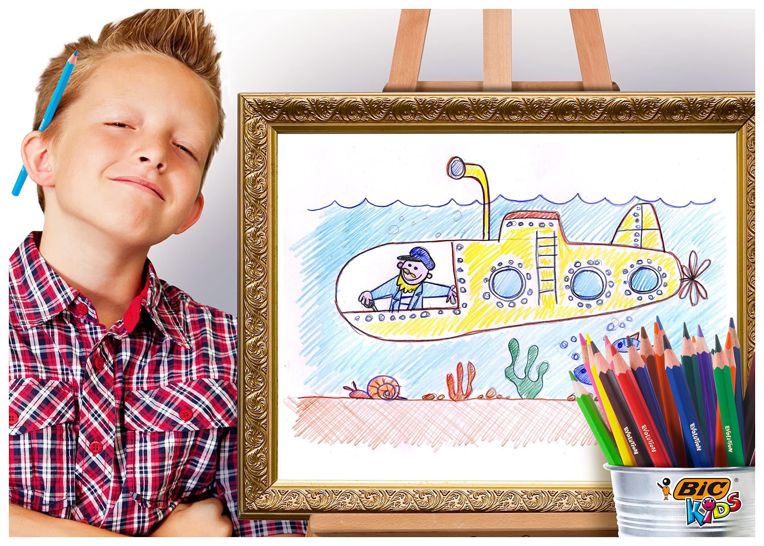 Bic Japan Color Pencils Set 18 Colors for Creative Kids
