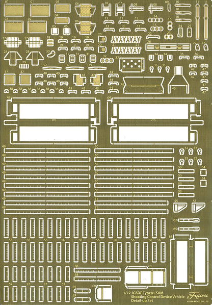FUJIMI 1/72 Military Model Kit of JGSDF 81 Short-Range Missile System
