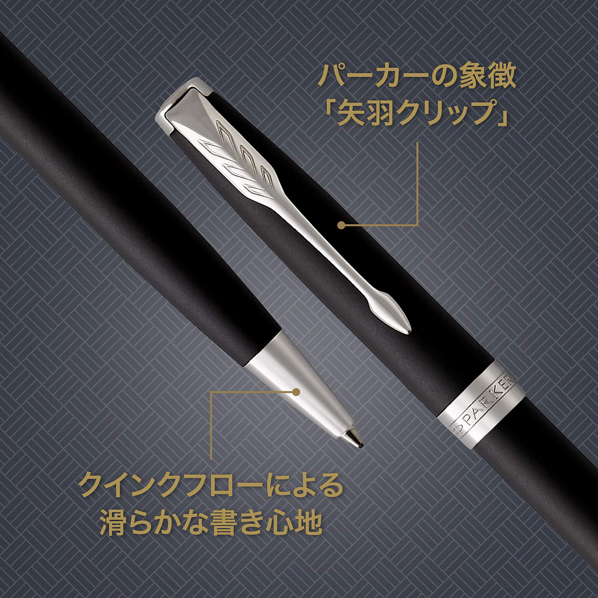 PARKER Sonnet Matte Black Ballpoint Pen Gift Boxed
