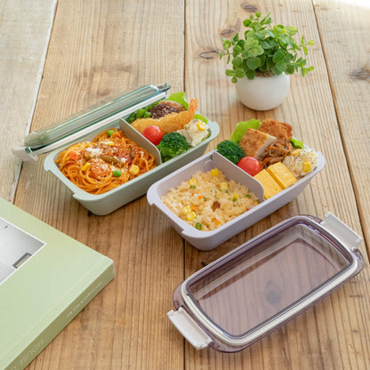 Skater Biomass Lunch Box 530ml Easy to Clean Dome Lid Microwave Safe