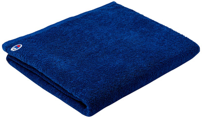 Marushin Face Towel with Major Patch Navy 34x80cm