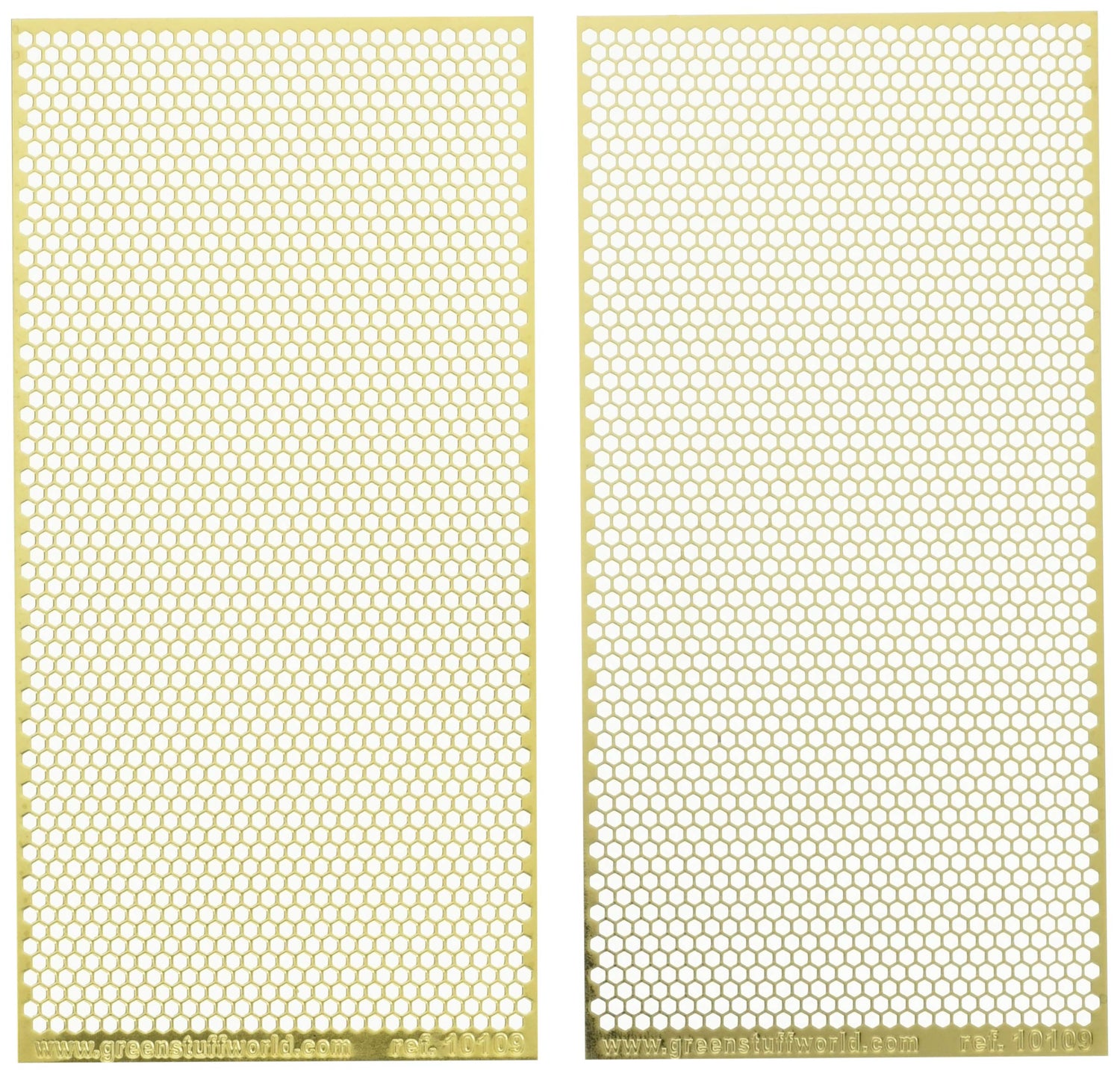 Green Stuff World Etching Mesh Plate 1mm Hexagon Model Parts