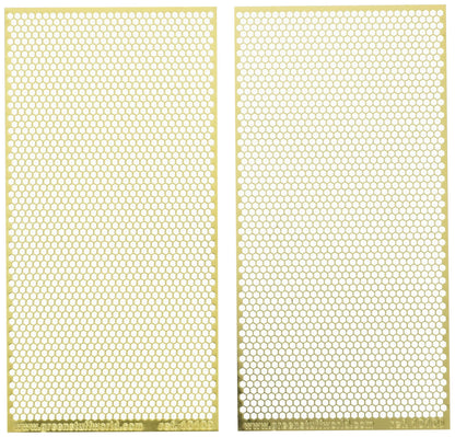 Green Stuff World Etching Mesh Plate 1mm Hexagon Model Parts