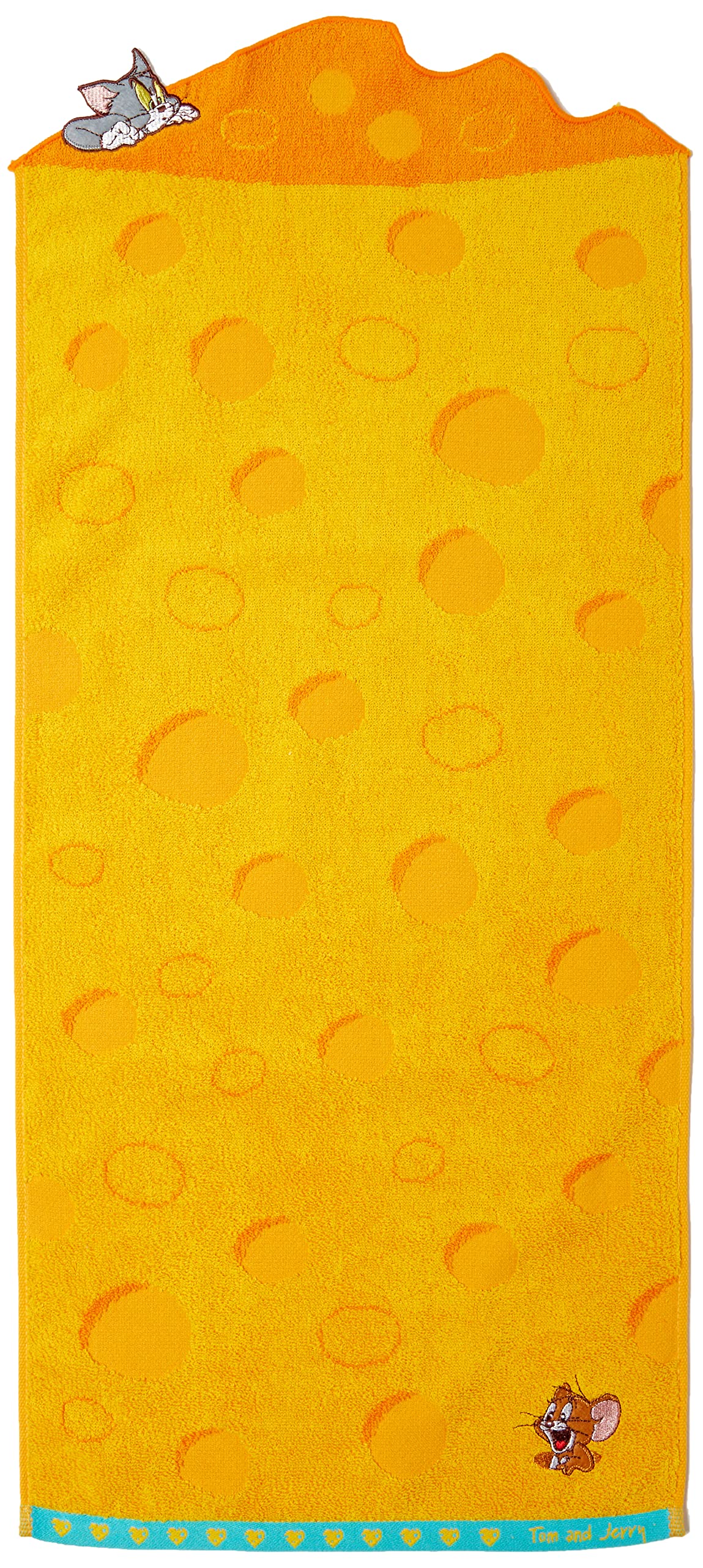 Marushin Face Towel Tom and Jerry Yummy Cheese Cotton Antibacterial