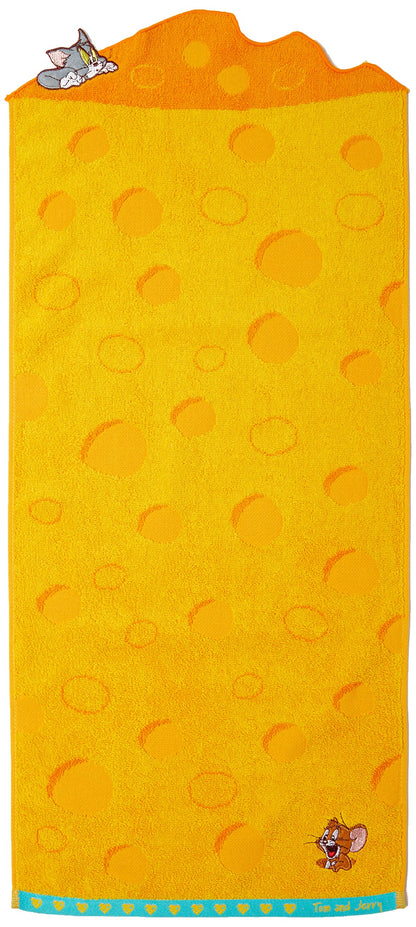 Marushin Face Towel Tom and Jerry Yummy Cheese Cotton Antibacterial