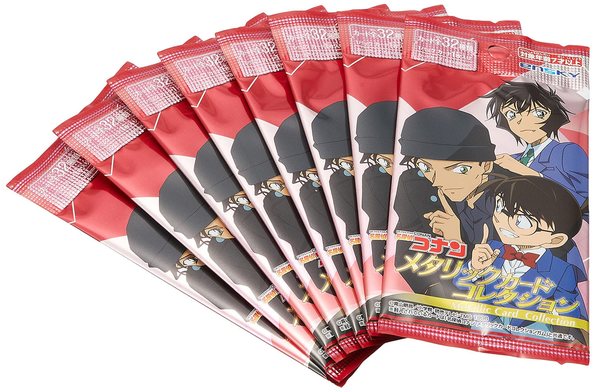 ENSKY Detective Conan Metallic Card Collection Box Set
