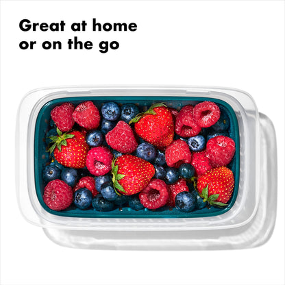 OXO Bento Box with Colander 0.4L for Meal Prep and Storage