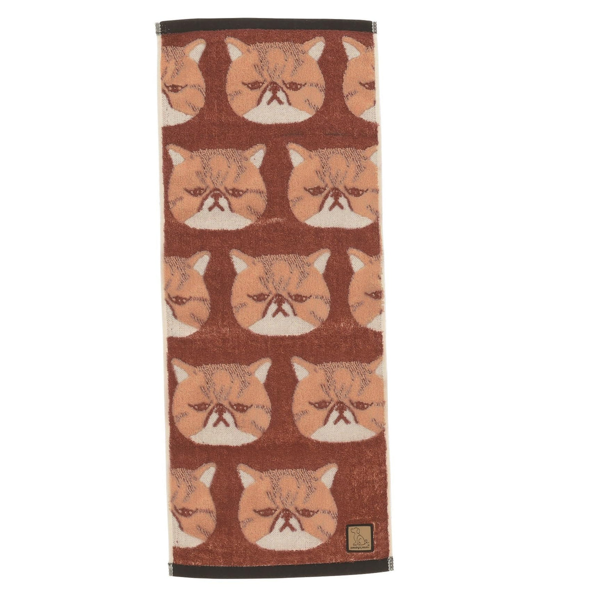 Marushin Face Towel Wonderful Peace Love Eyes Exotic Antibacterial