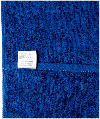 Marushin Sports Towel with Major Patch 34x110cm in Navy