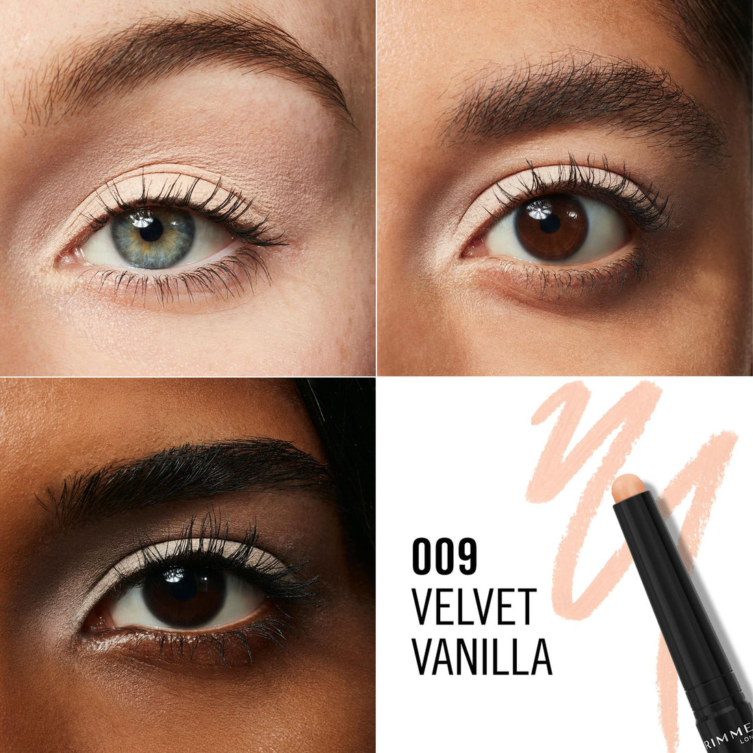 Rimmel Wonder Last Eyeshadow Stick Creamy Matte Velvet Vanilla 1.6g