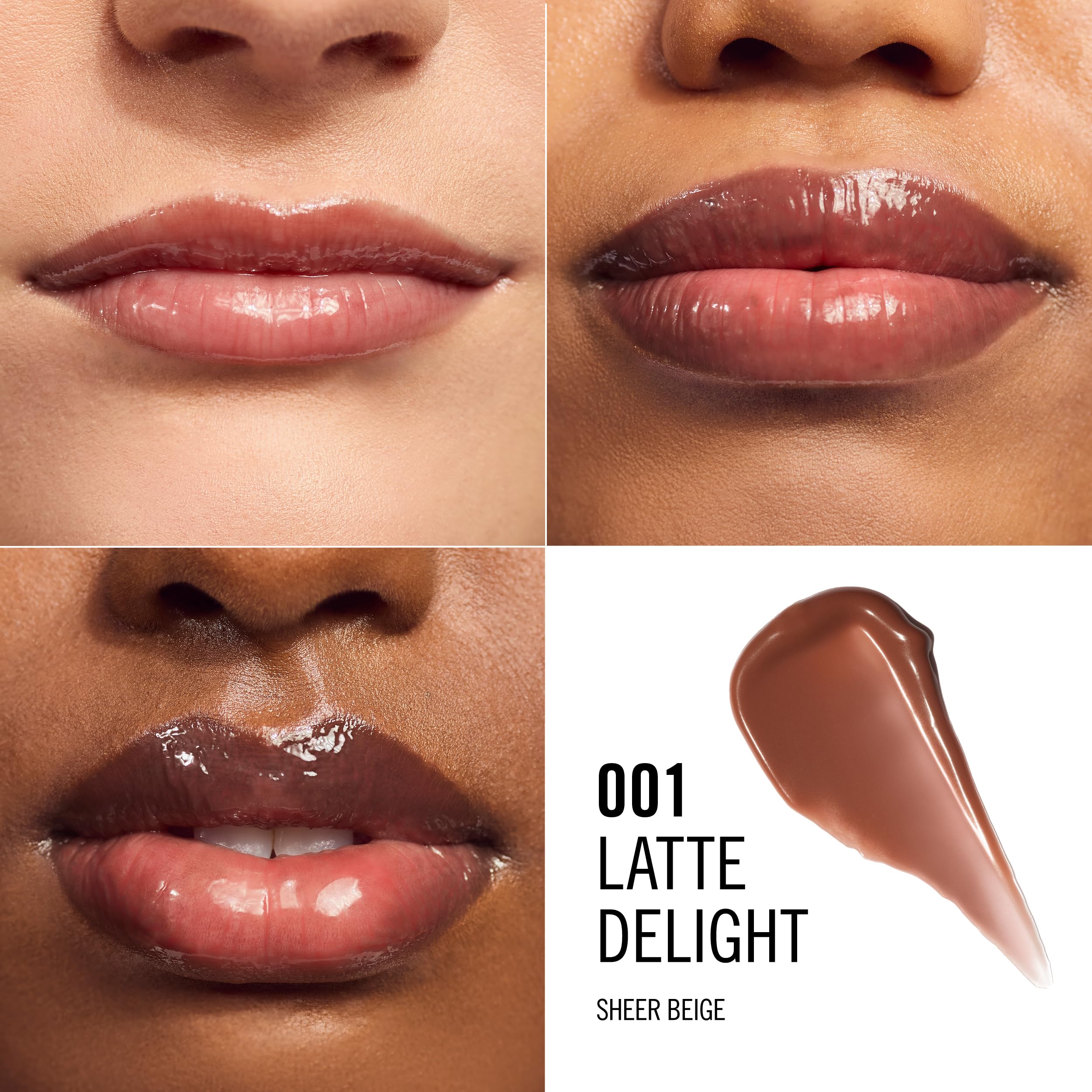 Rimmel Oh My Gloss Lip Butter Balm 001 Latte Delight 15ml