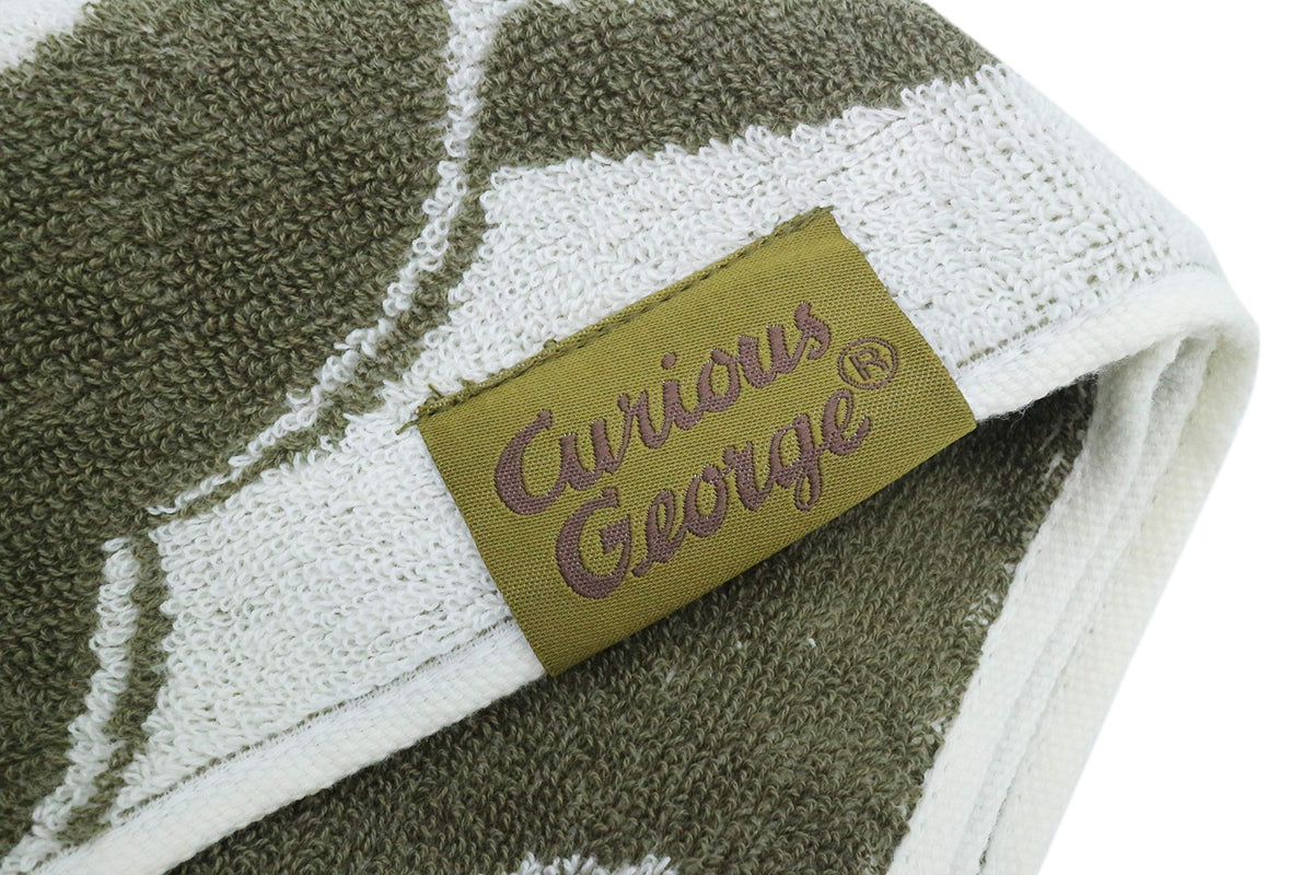 Marushin Face Towel George the Monkey Cotton Organic 2 Sizes