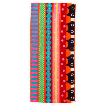 Nishikawa Face Towel Soft Cotton 34x75cm Gentle Touch