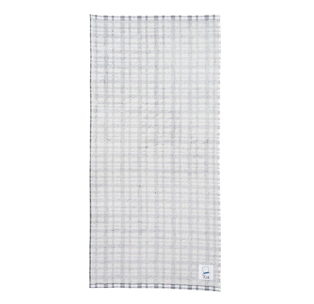 Marushin Face Towel Detective Conan Plaid Cool Kid Design